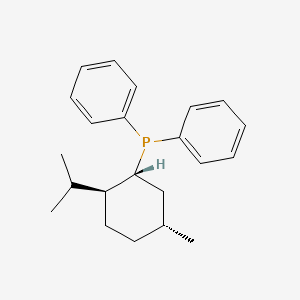 [(1R,2R,5R)-5-methyl-2-propan-2-ylcyclohexyl]-diphenylphosphane