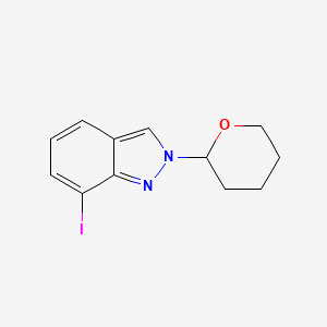 7-iodo-2-(oxan-2-yl)-2H-indazole