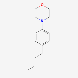 molecular formula C14H21NO B14133188 4-(4-Butylphenyl)morpholine CAS No. 564483-41-6