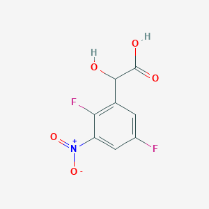 2,5-Difluoro-3-nitromandelic acid