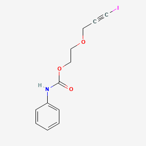 2-((3-Iodoprop-2-yn-1-yl)oxy)ethyl phenylcarbamate