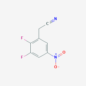 2,3-Difluoro-5-nitrophenylacetonitrile