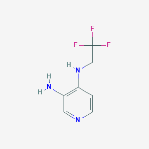 N4-(2,2,2-Trifluoroethyl)pyridine-3,4-diamine