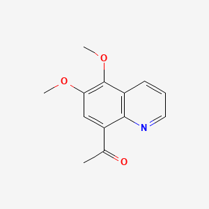 1-(5,6-Dimethoxyquinolin-8-yl)ethanone