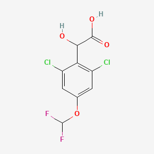 2,6-Dichloro-4-(difluoromethoxy)mandelic acid