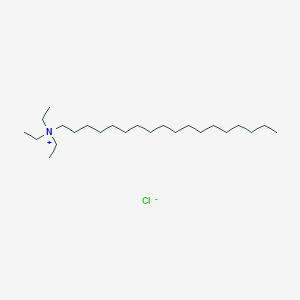 molecular formula C24H52ClN B14133439 N,N,N-Triethyloctadecan-1-aminium chloride CAS No. 3905-74-6