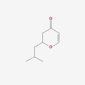 2-(2-Methylpropyl)-2,3-dihydro-4H-pyran-4-one