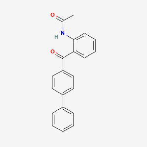 N-(2-(4-Phenylbenzoyl)phenyl)acetamide