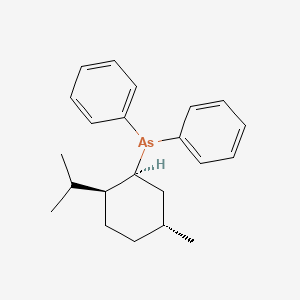 [(1S,2R,5R)-5-methyl-2-propan-2-ylcyclohexyl]-diphenylarsane