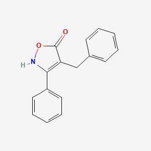 4-Benzyl-3-phenyl-1,2-oxazol-5(2H)-one