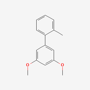 molecular formula C15H16O2 B14133576 3',5'-Dimethoxy-2-methyl-1,1'-biphenyl 