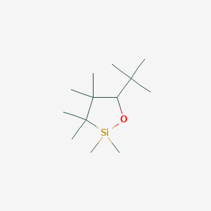 5-tert-Butyl-2,2,3,3,4,4-hexamethyl-1,2-oxasilolane