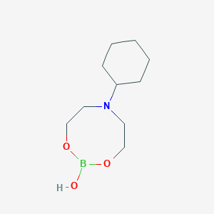 6-Cyclohexyl-1,3,6,2-dioxazaborocan-2-ol