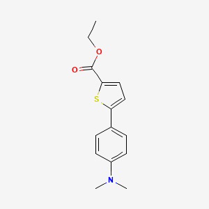 Ethyl 5-(4-dimethylaminophenyl)thiophene-2-carboxylate