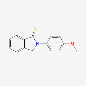 2-(4-Methoxyphenyl)-2,3-dihydro-1H-isoindole-1-thione