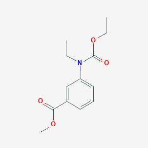 Methyl 3-[(ethoxycarbonyl)(ethyl)amino]benzoate