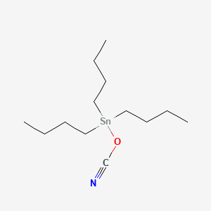 molecular formula C13H27NOSn B14133636 Stannane, cyanatotributyl- CAS No. 4027-17-2