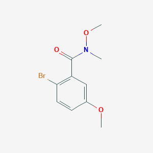 2-bromo-N,5-dimethoxy-N-methylbenzamide