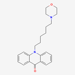 10-(6-Morpholinohexyl)acridin-9(10H)-one