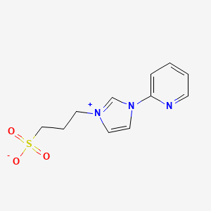 1-(pyridin-2-yl)-3-(3-sulfonatopropyl)-1H-imidazol-3-ium