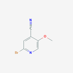 2-Bromo-5-methoxyisonicotinonitrile