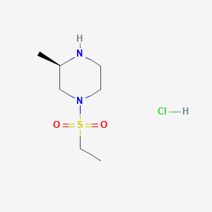 (3R)-1-(ethanesulfonyl)-3-methylpiperazine hydrochloride