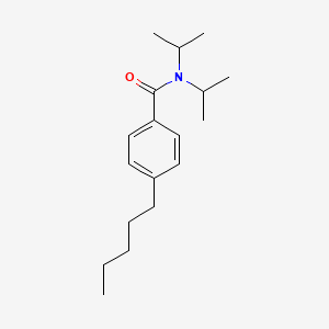 molecular formula C18H29NO B1413402 N,N-Diisopropyl-4-pentylbenzamide CAS No. 38630-89-6