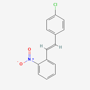 (E)-1-(4-Chlorostyryl)-2-nitrobenzene