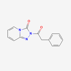 2-(Phenylacetyl)[1,2,4]triazolo[4,3-a]pyridin-3(2H)-one