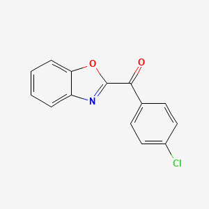 (1,3-Benzoxazol-2-yl)(4-chlorophenyl)methanone