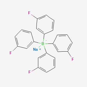 Sodium tetrakis(3-fluorophenyl)borate(1-)