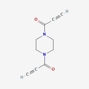 Piperazine, 1,4-dipropioloyl-