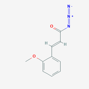 (2E)-3-(2-methoxyphenyl)prop-2-enoyl azide