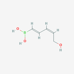 [(1E,3Z)-5-hydroxypenta-1,3-dienyl]boronic acid