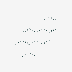 molecular formula C18H18 B14134236 2-Methyl-1-(propan-2-YL)phenanthrene CAS No. 89202-98-2