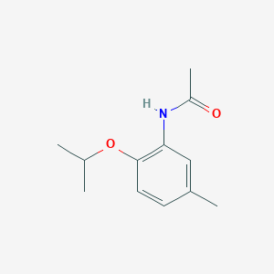 molecular formula C12H17NO2 B14134257 N-(2-Isopropoxy-5-methylphenyl)acetamide 