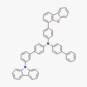 Biphenyl-4-yl-(3'-carbazol-9-yl-biphenyl-4-yl)-(4-dibenzofuran-4-yl-phenyl)-amine