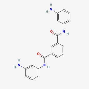 1,3-Benzenedicarboxamide, N,N'-bis(3-aminophenyl)-