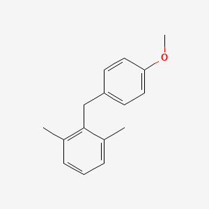 1-(2,6-Dimethylbenzyl)-4-methoxybenzene