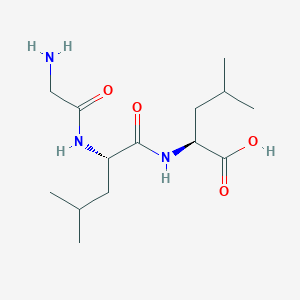 Glycyl-L-leucyl-L-leucine