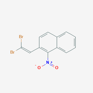 2-(2,2-Dibromo-vinyl)-1-nitro-naphthalene