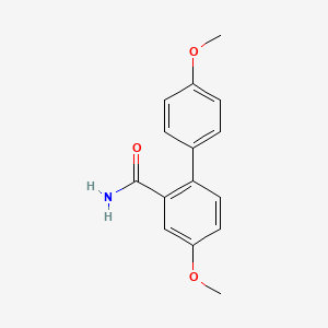 4,4'-Dimethoxy-[1,1'-biphenyl]-2-carboxamide