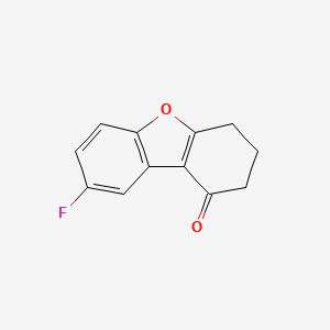 8-fluoro-3,4-dihydrodibenzo[b,d]furan-1(2H)-one