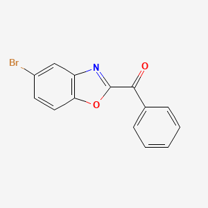 molecular formula C14H8BrNO2 B14134656 2-Benzoyl-5-bromo-1,3-benzoxazole 