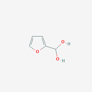 molecular formula C5H6O3 B14134715 Methanediol, 2-furanyl- CAS No. 4412-89-9