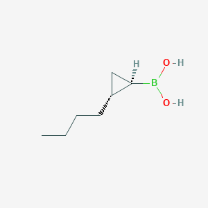 [(1R,2R)-2-butylcyclopropyl]boronic acid