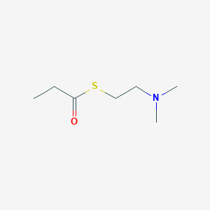 S-(2-(Dimethylamino)ethyl) propanethioate