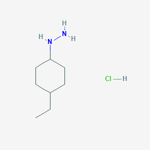 (4-Ethylcyclohexyl)hydrazine hydrochloride