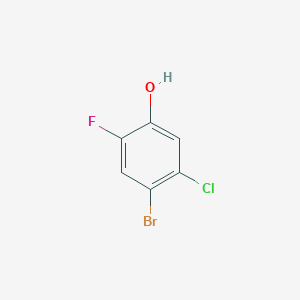 4-Bromo-5-chloro-2-fluorophenol
