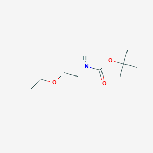 tert-butyl N-[2-(cyclobutylmethoxy)ethyl]carbamate